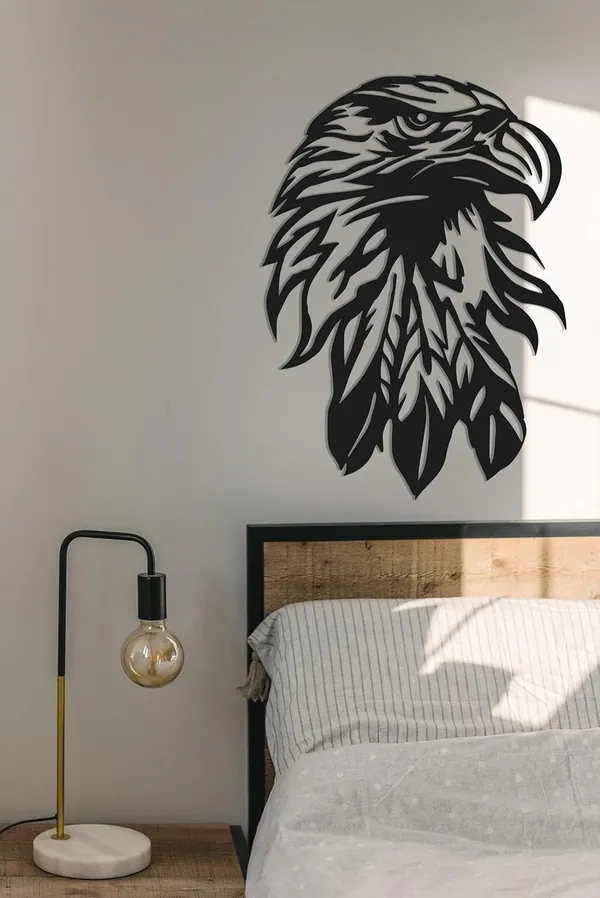 Black_Eagle_Metal_Wall_Art,_Animals_Wall_Art,_Living_Room_Wall_Decor,_Bedroom_Wall_Decor,_Metal_Wall_Hanging,_Above_Bed_Decor,_Artwork_For_Walls_(58X41X15_Cm)