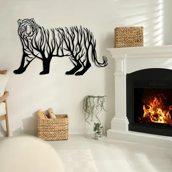 Black_Tiger_Metal_Wall_Art_|_40L_X_58W_Cm