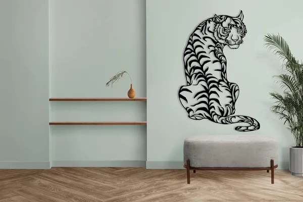 Black_Metal_Tiger_Wall_Decor_|_58L_X_40W_Cm
