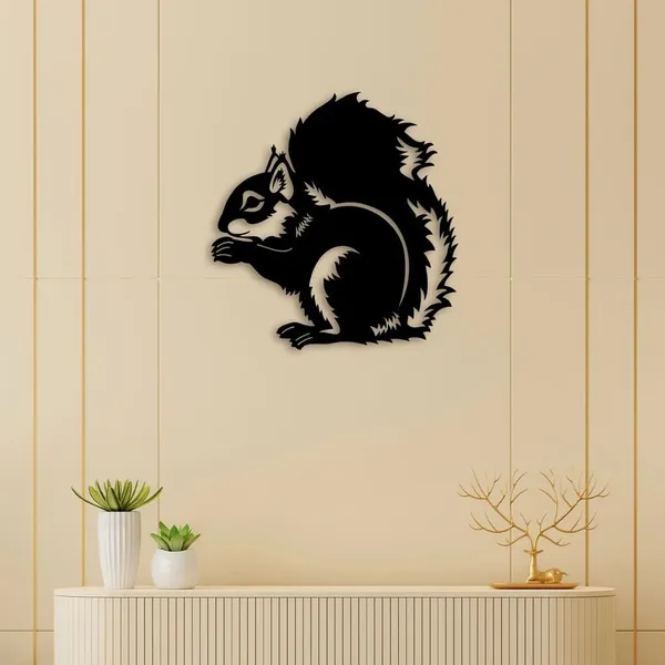 Black_Squirrel_Metal_Wall_Art_|_40L_X_41W_Cm