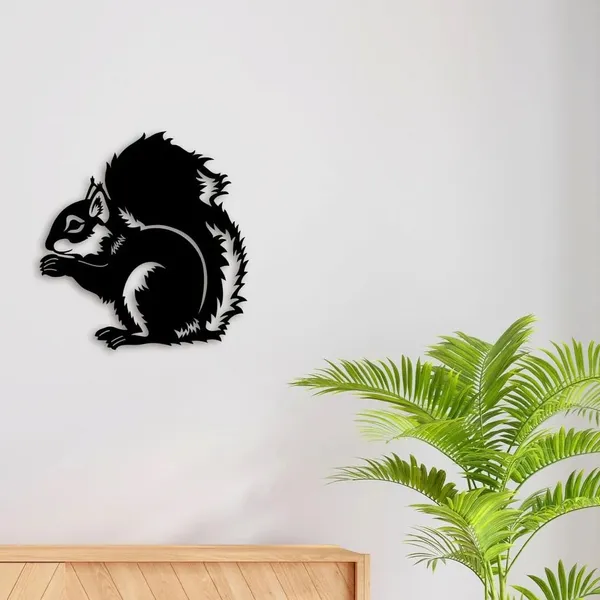 Black_Squirrel_Metal_Wall_Art_|_40L_X_41W_Cm
