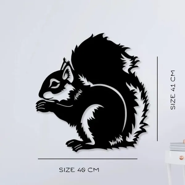 Black_Squirrel_Metal_Wall_Art_|_40L_X_41W_Cm