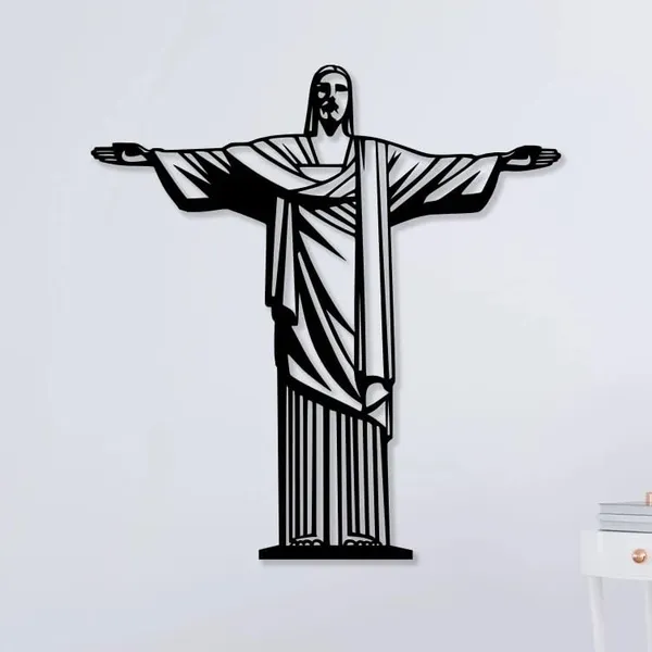 Black_Jesus_Metal_Wall_Art_|_52L_X_50W_Cm