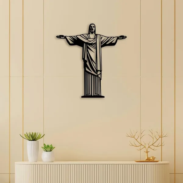 Black_Jesus_Metal_Wall_Art_|_52L_X_50W_Cm