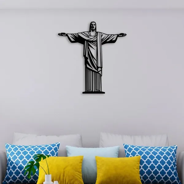 Black_Jesus_Metal_Wall_Art_|_52L_X_50W_Cm