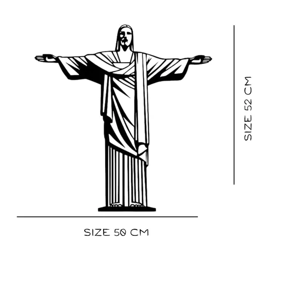 Black_Jesus_Metal_Wall_Art_|_52L_X_50W_Cm