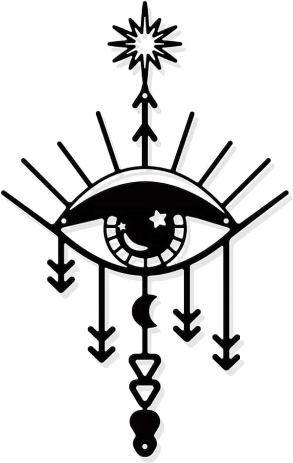 Black_Magic_Eye_Metal_Wall_Art_Decor_|_17L_X_27W_Cm