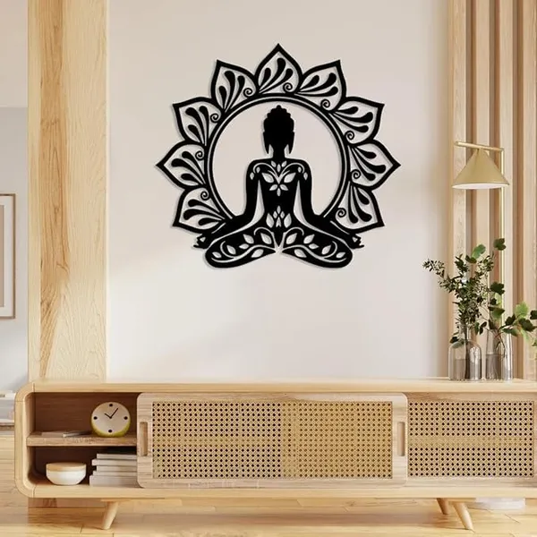 Black_Metal_Meditating_Buddha_Wall_Art_|_45L_X_41W_Cm