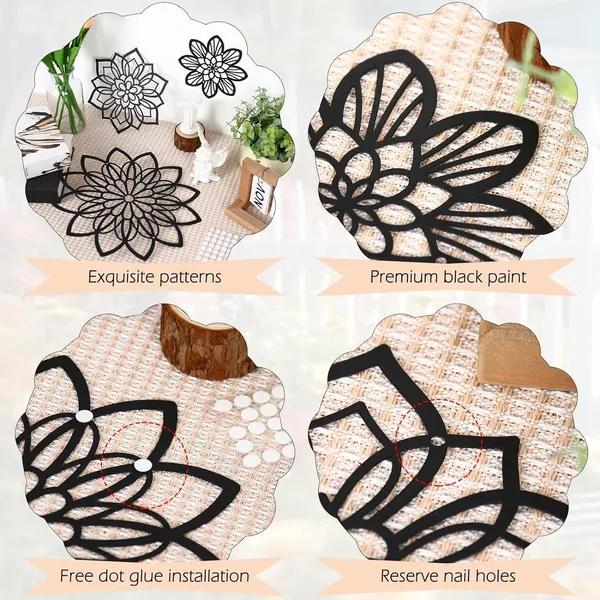 Black_3_Pieces_Metal_Flowers_Wall_Decor_|_30L_X_30W_Cm