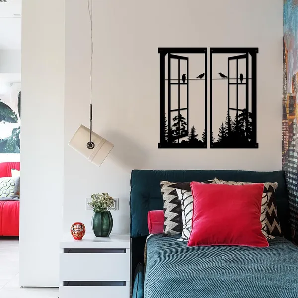 Black_Metal_Wall_Art_Birds_In_The_Window_Landscape_|_58L_X_56W_Cm