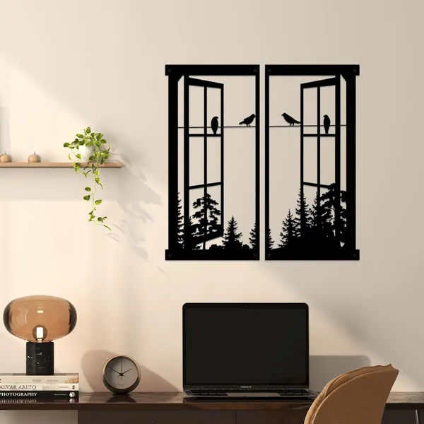 Black_Metal_Wall_Art_Birds_In_The_Window_Landscape_|_58L_X_56W_Cm
