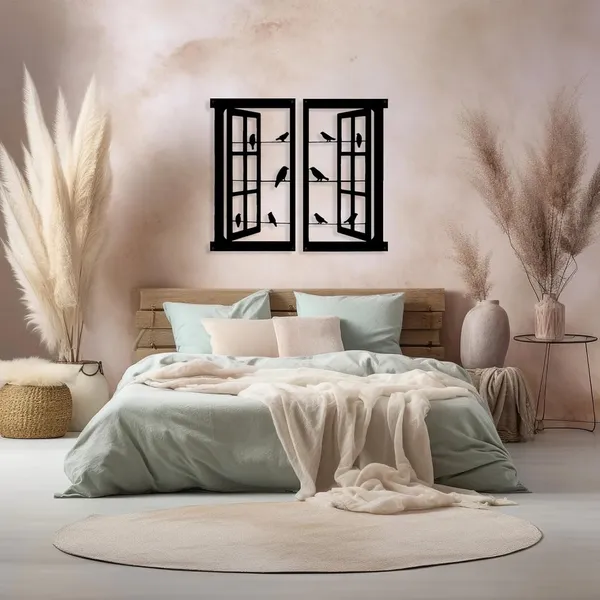 Black_Metal_Wall_Art_Bird_Decor_|_40L_X_46W_Cm