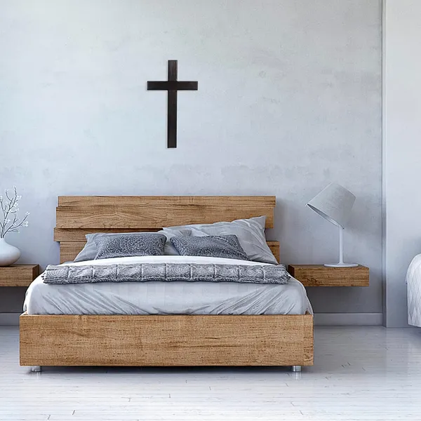 Black_Metal_Cross_Wall_Hanging__Rustic_Jesus_Cross_Decoration,_Wall_Mounted_Christian_Cross_Ornament,_Faith-Based_Home_Decor_For_Weddings,_Parties_&_Meditation_(45X30X15_Cm)