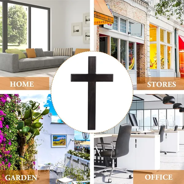Black_Metal_Cross_Wall_Hanging__Rustic_Jesus_Cross_Decoration,_Wall_Mounted_Christian_Cross_Ornament,_Faith-Based_Home_Decor_For_Weddings,_Parties_&_Meditation_(45X30X15_Cm)