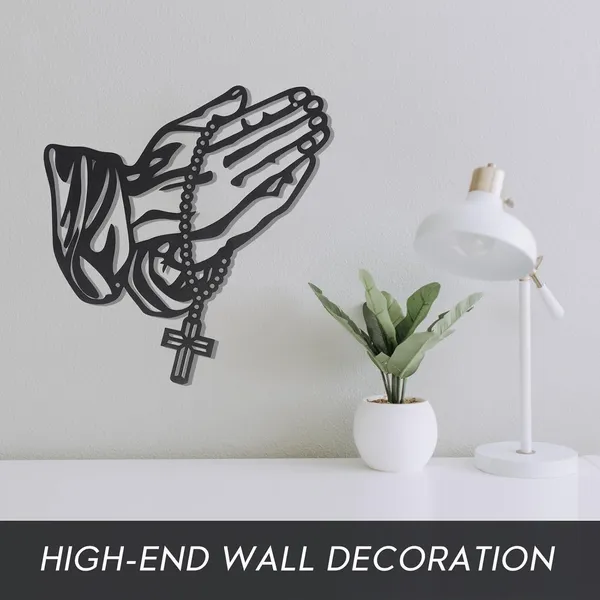 Black_Prayer_Hand_Decoration_Metal_Wall_Art_|_33L_X_32W_Cm