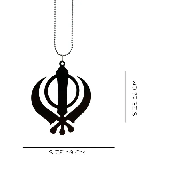 Black_Khanda_Car_Hanging_Interior_Decor_Accessory_|_12_X_10_X_1.5_Cm