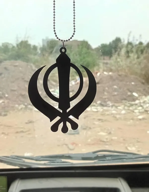 Black_Khanda_Car_Hanging_Interior_Decor_Accessory_|_12_X_10_X_1.5_Cm