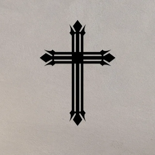 Black_Elegant_Christian_Cross_Metal_Wall_Art_|_58L_X_41W_Cm