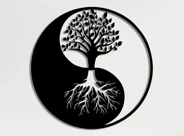 Black_Tree_Of_Life_Metal_Wall_Art_Yin_Yang_Design_|_45L_X_45W_Cm