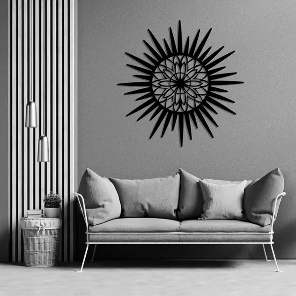 Black_Sunburst_Metal_Wall_Art_|_60L_X_33W_Cm