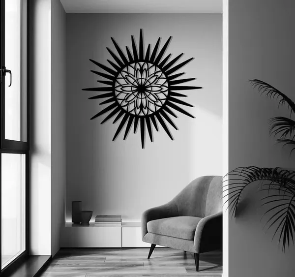 Black_Sunburst_Metal_Wall_Art_|_60L_X_33W_Cm