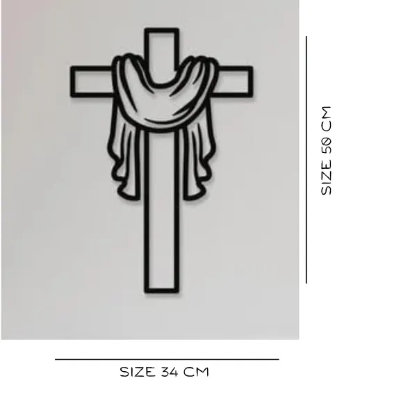 Black_Cross_Metal_Wall_Art_|_50L_X_34W_Cm