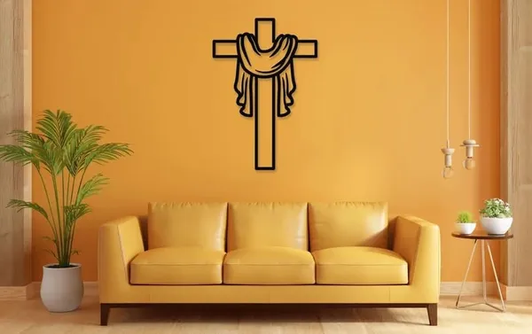 Black_Cross_Metal_Wall_Art_|_50L_X_34W_Cm