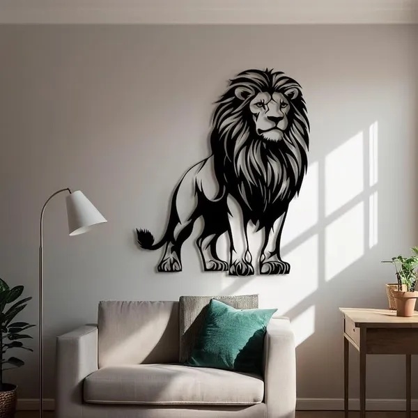 Black_Metal_Lion_Wall_Art_|_55L_X_45W_Cm