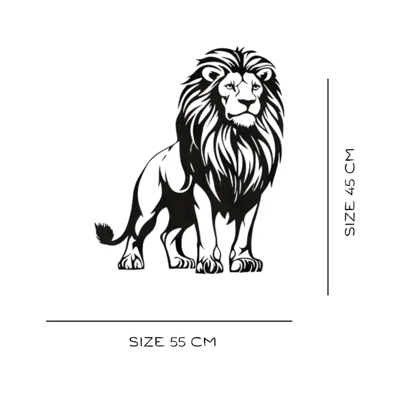 Black_Metal_Lion_Wall_Art_|_55L_X_45W_Cm