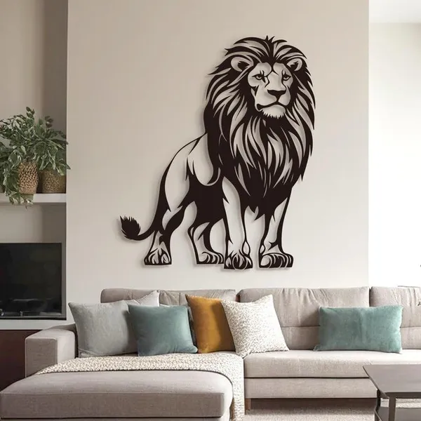 Black_Metal_Lion_Wall_Art_|_55L_X_45W_Cm