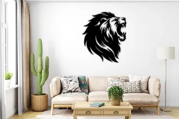 Black_Lion_Head_Metal_Wall_Art_|_60L_X_33W_Cm