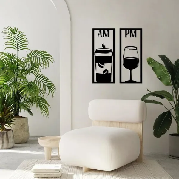 Black_Coffee_And_Wine_Metal_Wall_Decor_|_40L_X_17W_Cm