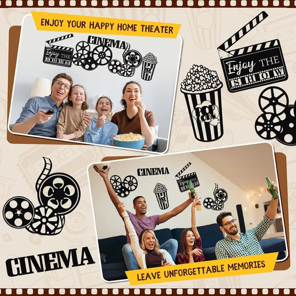 Black_5-Piece_Metal_Movie_Theater_Decor_Set_|_58L_X_48W_Cm