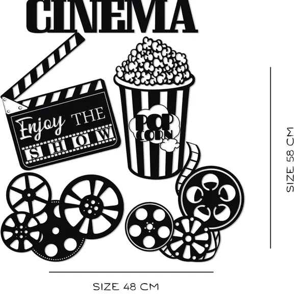 Black_5-Piece_Metal_Movie_Theater_Decor_Set_|_58L_X_48W_Cm