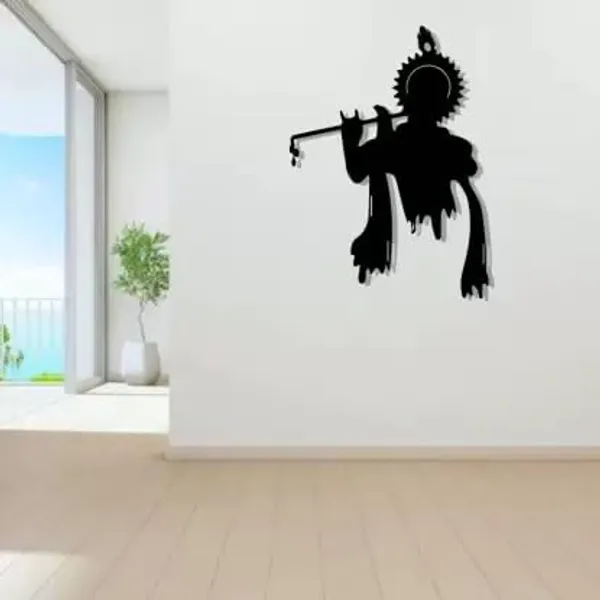 Black_Krishna_Metal_Wall_Art_|_58L_X_42W_Cm