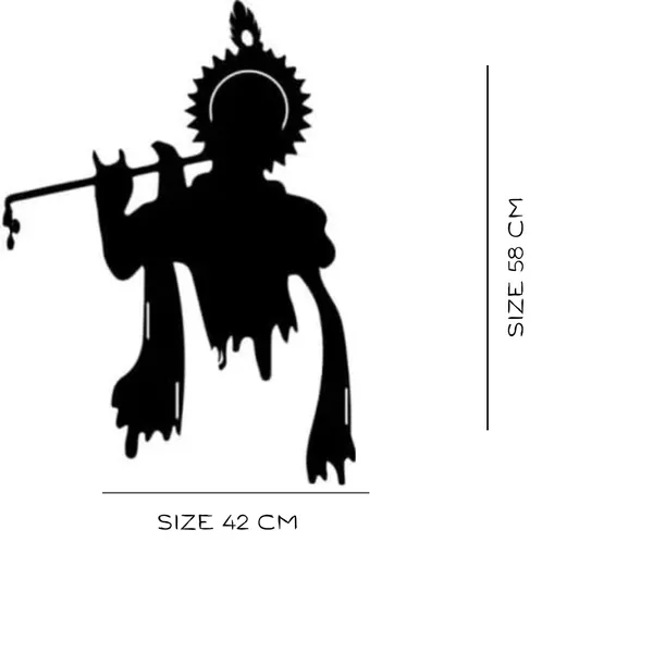 Black_Krishna_Metal_Wall_Art_|_58L_X_42W_Cm