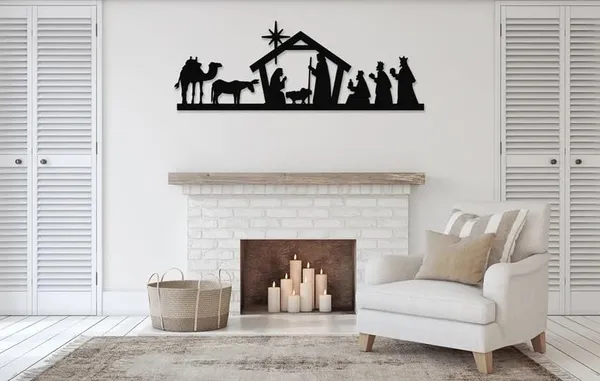 Black_Nativity_Metal_Wall_Decor_|_40L_X_15W_Cm