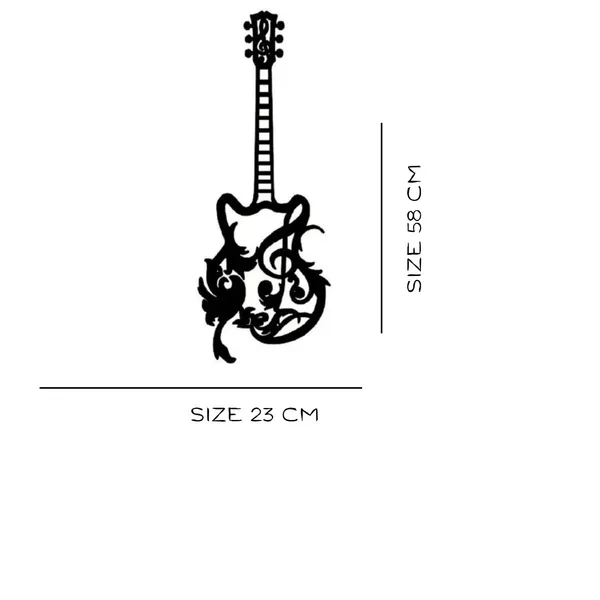 Black_Guitar_Metal_Wall_Art__Wall_Decoration,_Matte_Finish_Guitar_Wall_Hanging,_Modern_Music_Room_Decor,_Inspirational_Guitar_Artwork_For_Home,_Studio,_Or_Office_(58X23X15_Cm)