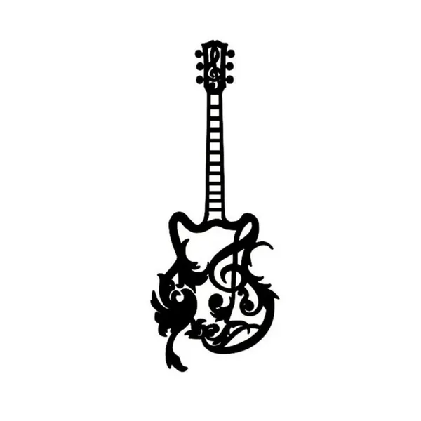 Black_Guitar_Metal_Wall_Art__Wall_Decoration,_Matte_Finish_Guitar_Wall_Hanging,_Modern_Music_Room_Decor,_Inspirational_Guitar_Artwork_For_Home,_Studio,_Or_Office_(58X23X15_Cm)