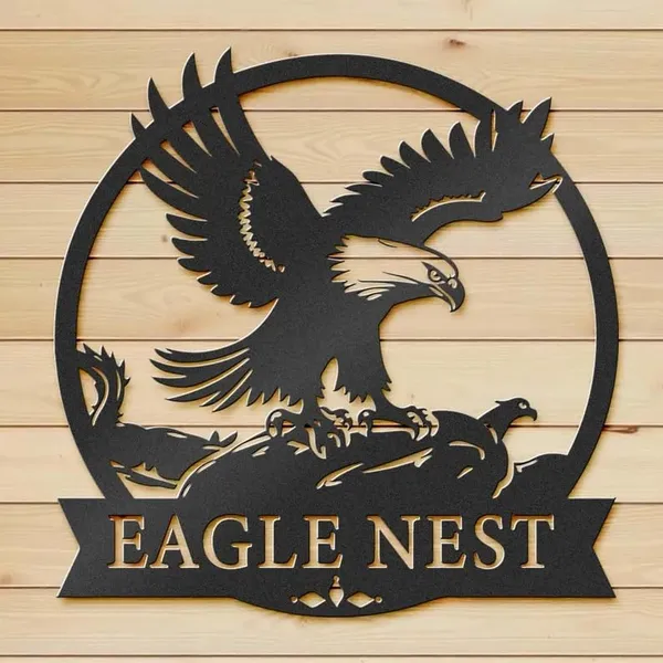 Black_Personalized_Eagle_Wall_Art_Sign_-_Eagle_Wall_Hanging_Decor_-_Home_Wall_Metal_Decor_-_Custom_Name_Xmas_Sign_-_Custom_Farmhouse_Decor_Gifts_(45X45X15_Cm)