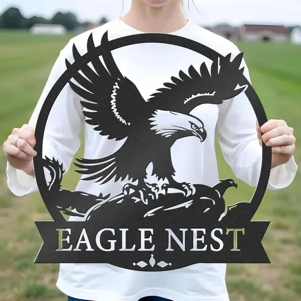 Black_Personalized_Eagle_Wall_Art_Sign_-_Eagle_Wall_Hanging_Decor_-_Home_Wall_Metal_Decor_-_Custom_Name_Xmas_Sign_-_Custom_Farmhouse_Decor_Gifts_(45X45X15_Cm)