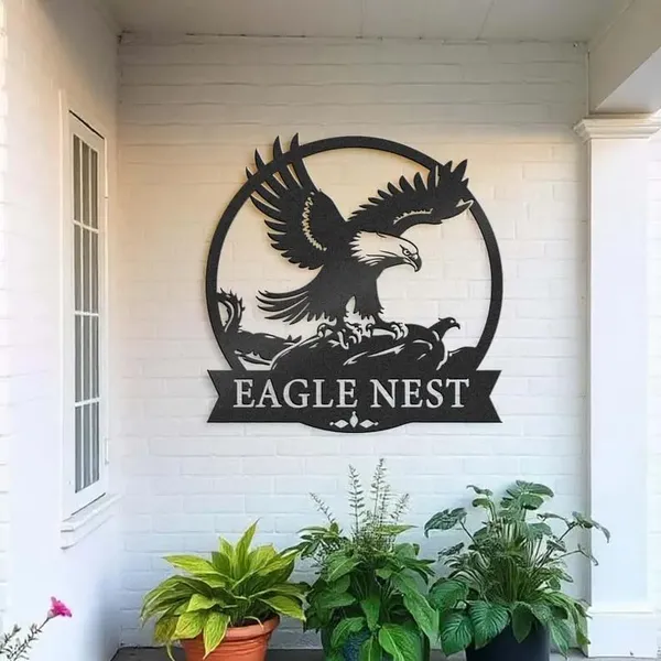 Black_Personalized_Eagle_Wall_Art_Sign_-_Eagle_Wall_Hanging_Decor_-_Home_Wall_Metal_Decor_-_Custom_Name_Xmas_Sign_-_Custom_Farmhouse_Decor_Gifts_(45X45X15_Cm)