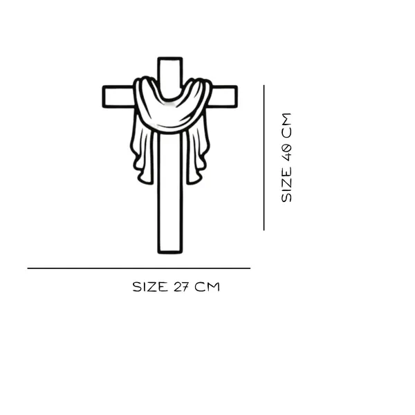 Black_Cross_Metal_Wall_Art_|_40L_X_27W_Cm