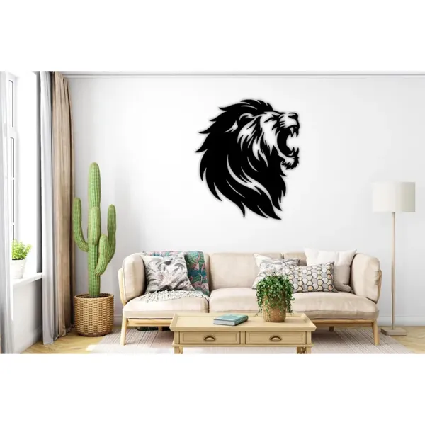 Black_Lion_Head_Metal_Wall_Art_|_40L_X_26W_Cm