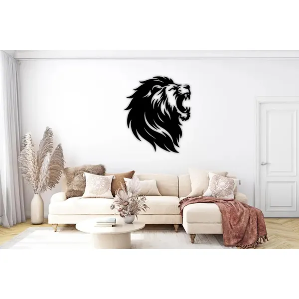 Black_Lion_Head_Metal_Wall_Art_|_40L_X_26W_Cm