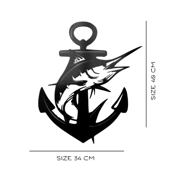 Black_Marlin_Fish_Metal_Wall_Art_|_40L_X_34W_Cm