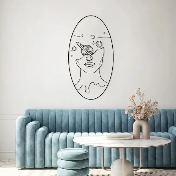Black_Woman_Universe_Wall_Art_|_55L_X_29W_Cm