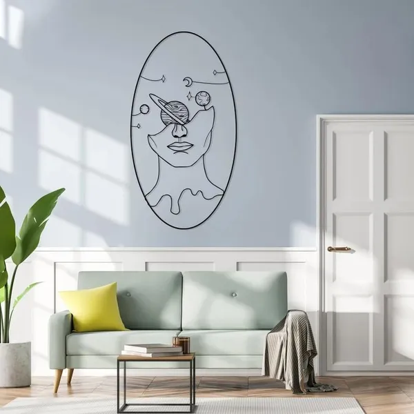 Black_Woman_Universe_Wall_Art_|_55L_X_29W_Cm