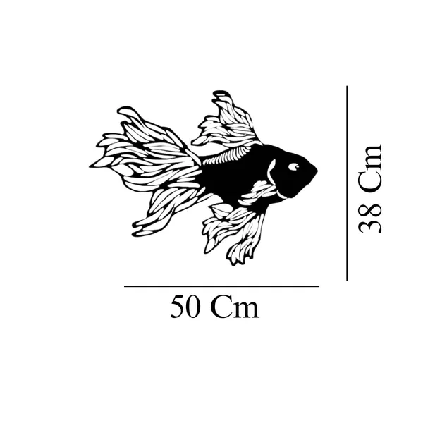 Black_Fish_Metal_Wall_Art_|_50L_X_38W_Cm