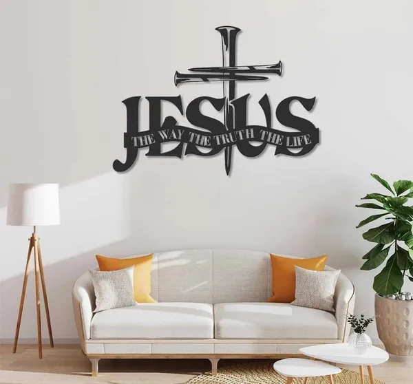 Black_Jesus_The_Way_The_Truth_The_Life_Metal_Wall_Art_|_55L_X_40W_Cm
